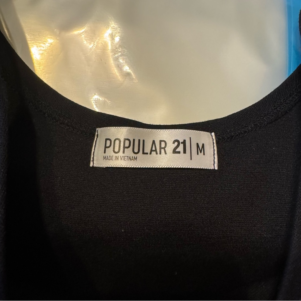 Chic Black Mini‎ Dress (A1-27) - Picture 3 of 3